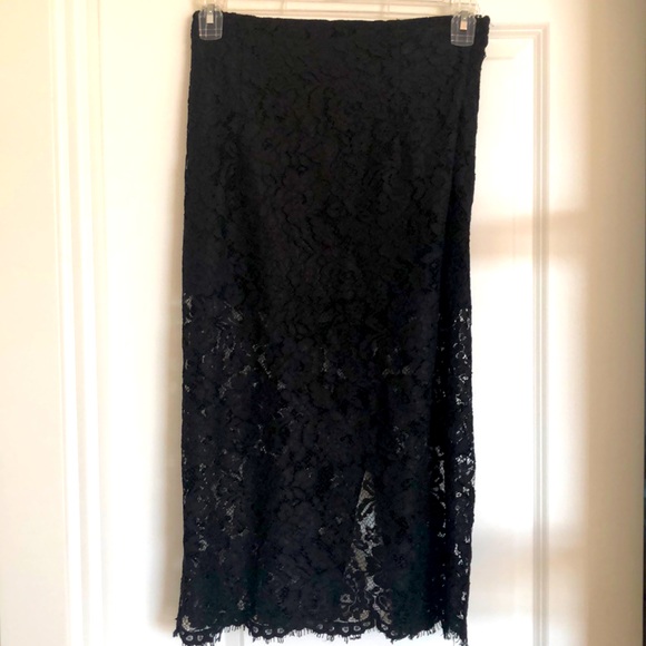 Black Lace skirt - Picture 1 of 2